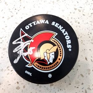 Ottawa Senators Sami Salo Sighned Autographed NHL Hockey Puck w COA